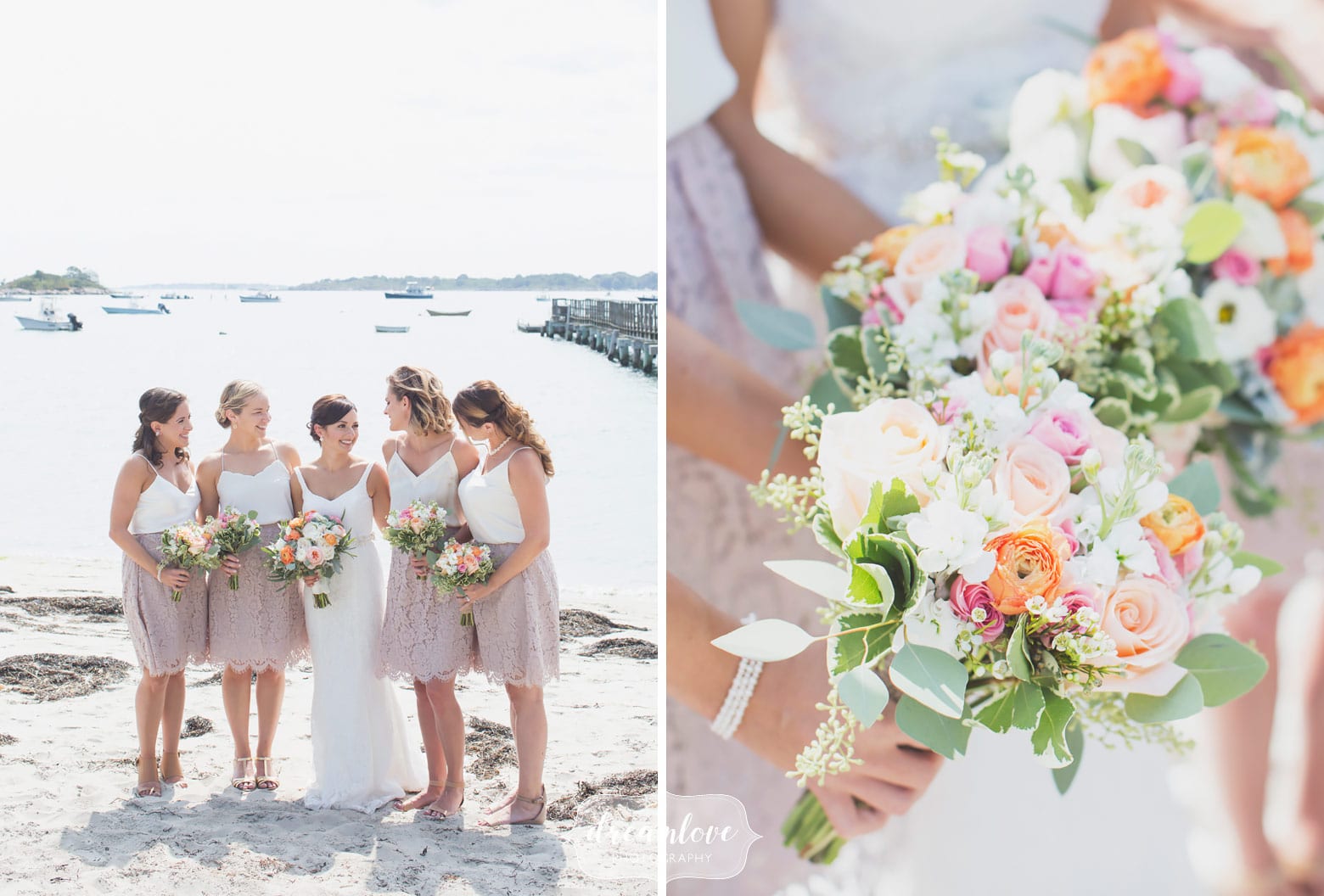 Manchester by the Sea beachside wedding